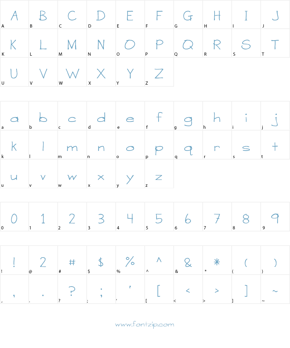 A Sensible Armadillo Font Character